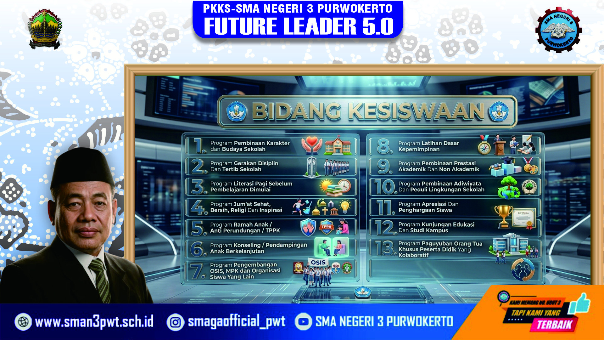 >Bidang Kesiswaan SMA Negeri 3 Purwokerto